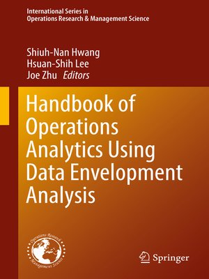 cover image of Handbook of Operations Analytics Using Data Envelopment Analysis
